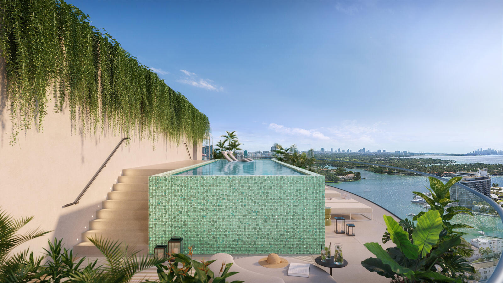 Piscina de penthouse